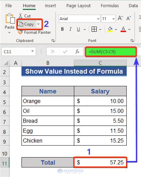 excel showing formula instead of result|excel reference is showing formula not value.